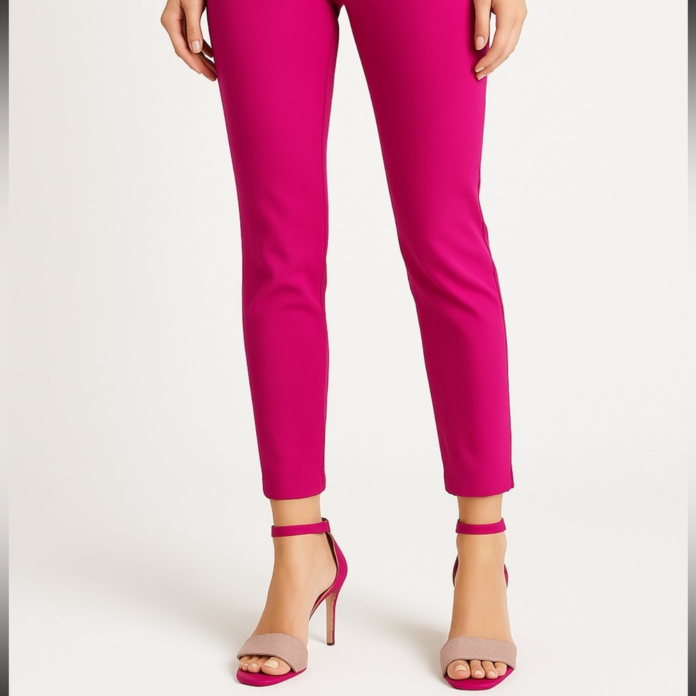 Fuchsia zip back suede sandal Jeffrey Campbell Hough